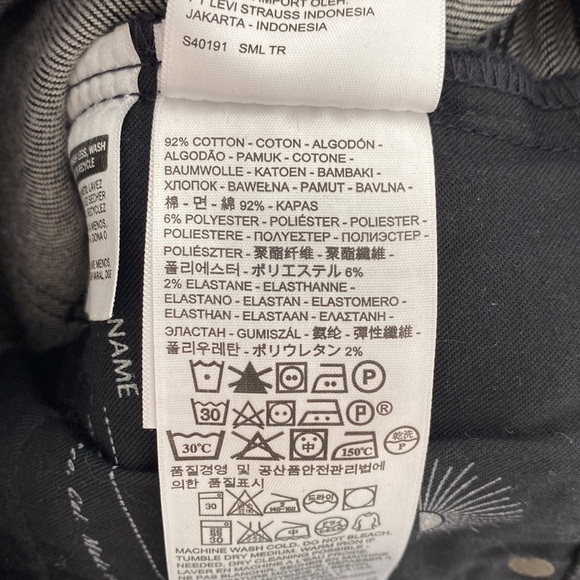 Levi’s Made & Crafted Empire Skinny Jeans Size 26x32 - Picture 8 of 9